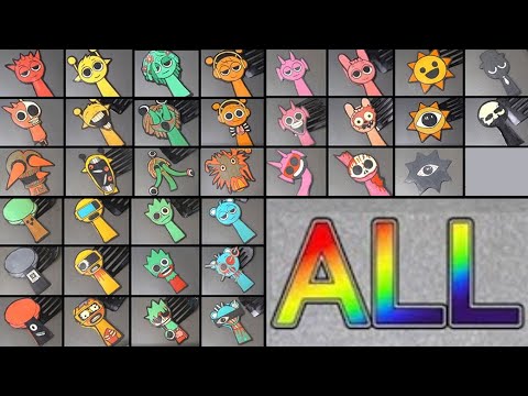 Sprunki Horror Phase 1~3 ALL Pancake Art - Raddy, Oren, Vineria, Simon, Durple, Wenda, Pinki etc