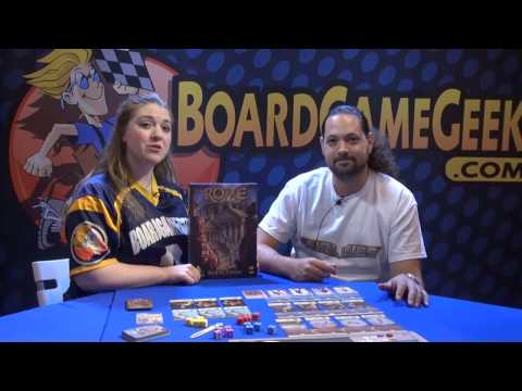 Rome: Rise to Power – Revolt! — overview at SPIEL 2016 from Golden Egg Games