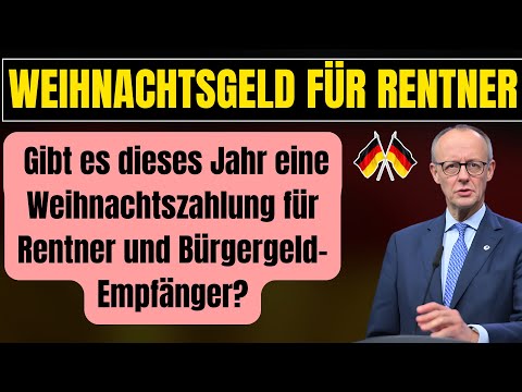 Regierungsbeschluss 2025: Gibt es Weihnachtsgeld für Rentner & Bürgergeld-Empfänger?
