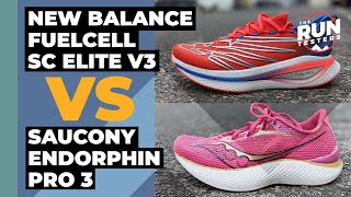 New Balance FuelCell SC Elite V3 vs Saucony Endorphin Pro 3: We compare two of the years' stand-outs