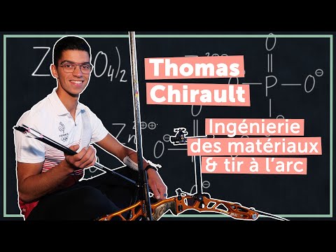 Thomas Chirault, engineering student and archer