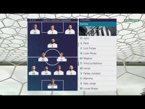 SANTOS 2X0 INTERNACIONAL- SANTOS VENCE O LÍDER MELHORES MOMENTOS EM HD