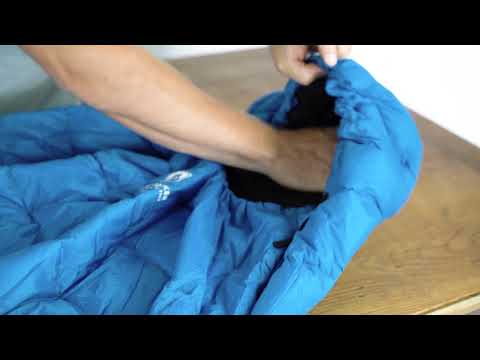 ALPIN LOACKER - Ultra leichter Daunenschlafsack - kleines Packmaß für Reisen und Camping