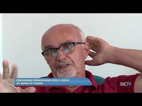 Pescadores preocupados com o inicio da safra da tainha