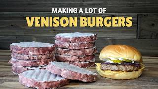 Deer Burgers! Making Venison Ground Meat Patties for the Freezer
