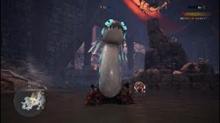 【モンスターハンターワールド：アイスボーン】温泉一発芸　ガレオス