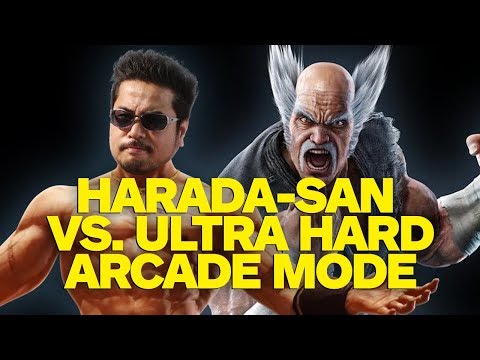 Tekken 7 - Can Creator Harada-San Beat His Game on Ultra Hard?