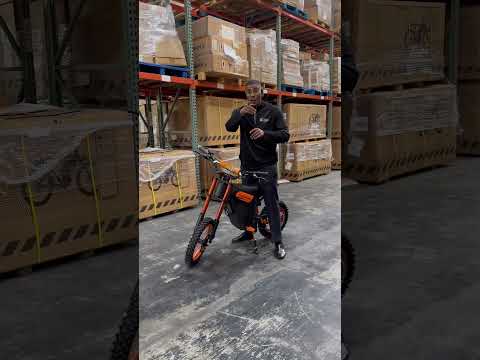 3500 Watt E Dirtbike on sale  $1699 plus taxes and Gees another unit #soldandrolled #l7motorsports!