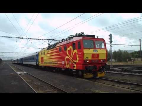 Odjezd vlaku R 613 Bílina (ČD 362.127, zpoždění 18 min) - Chomutov, 25. 6. 2013