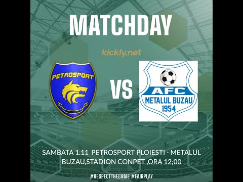 PETROSPORT PLOIESTI - METALUL BUZAU  U16 ORA 12:00