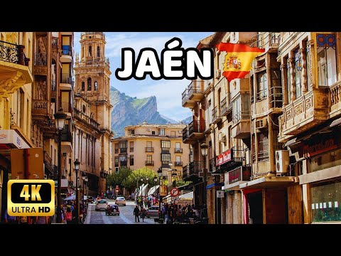 🇪🇦[4K] JAÉN - Visit The World's Capital of Olive Oil - Walking Tour January 2024 - Andalucía, Spain