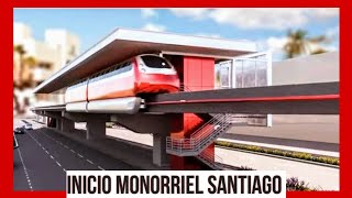 🟥 Hoy arrancó la construcción del Monorriel de Santiago 🟥 (mapa, trazado y corredores) 🇩🇴