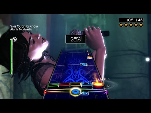 Rock Band 2 Deluxe - You Oughta Know (Expert Guitar 100% FC, 116,870 🌟🌟🌟🌟🌟)