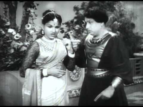 Melam Kotti thali Katti - MGR, T. R. Rajakumari, B. S. Saroja - Puthumai Pithan - Tamil Classic Song