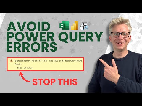 Power Query: Prevent Column Name Errors Power Query: Prevent Column Name Errors