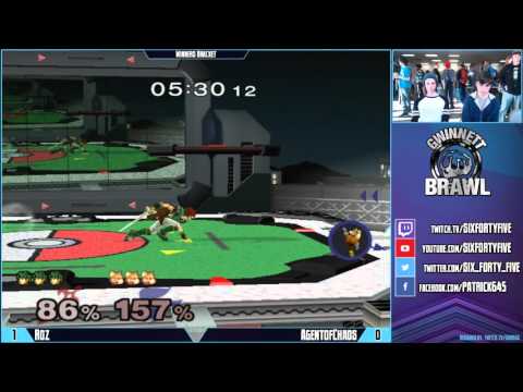 GB Feb 6, 2016 - SSBM Singles - Roz vs AgentofChaos
