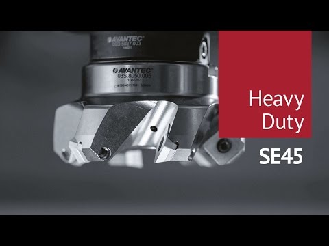 Key Application Heavy Duty – Planfräser SE45