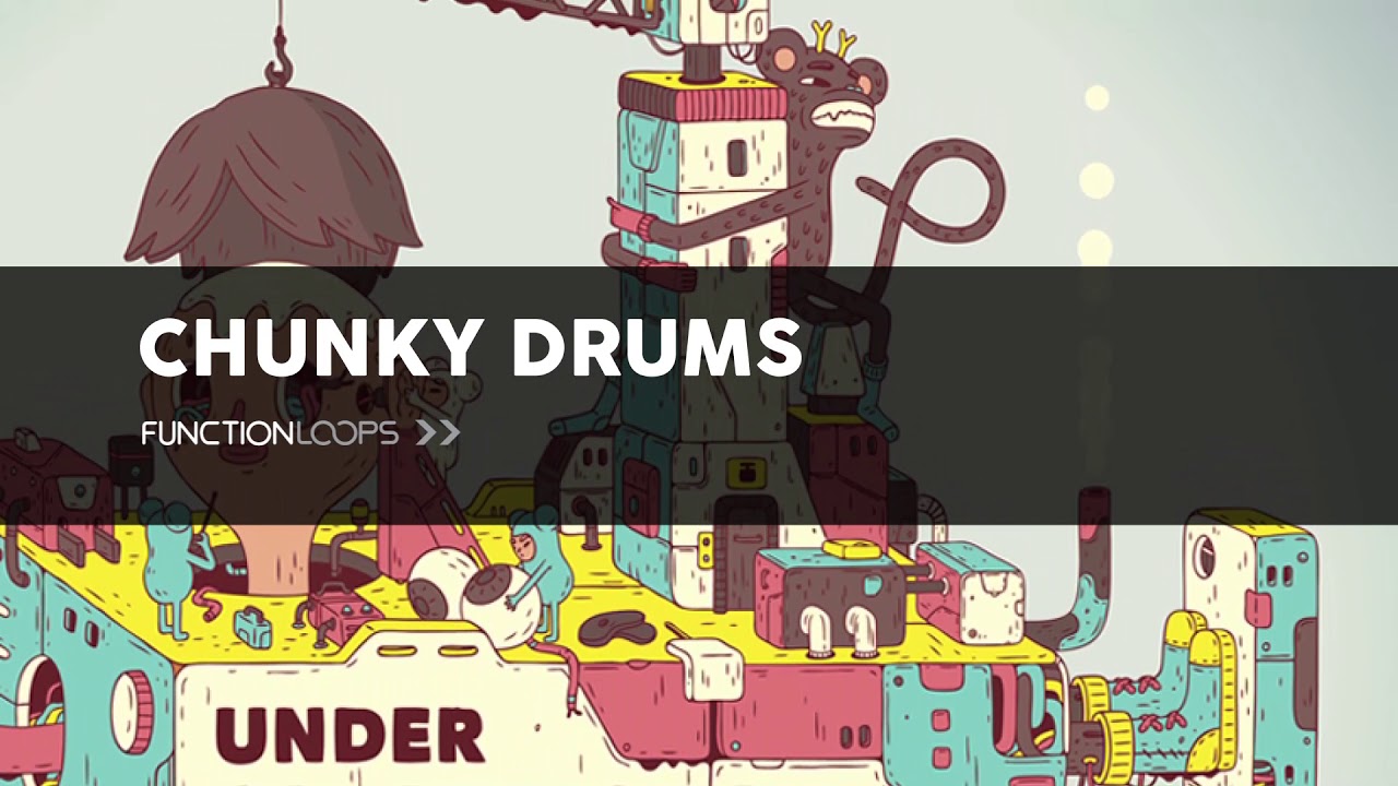 CHUNKY DRUMS | Drum Loops & Samples | Kicks, Claps, Hats, Percussion | Techno, House, Deep & more