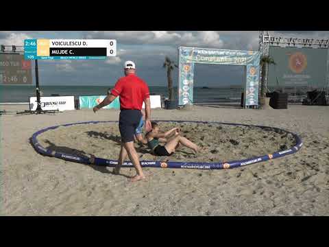 1/2 Women's BW - 50 kg: D. VOICULESCU (ROU) v. C. MUJDE (TUR)