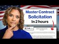 FREE 2 Hour Course on Federal Government Solicitation For Beginners