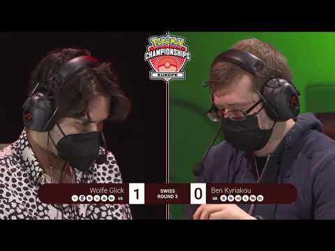 2022 Pokémon Europe International Championships VGC Swiss R3   Wolfe Glick vs Ben Kyriakou