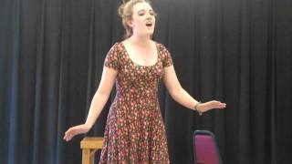Kimberlyn Austin - ACT Youth Conservatory - Singing "There are worse things I could do" from GREASE