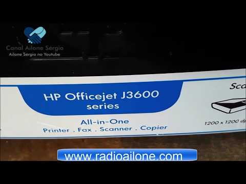 HP Officejet J3600 All In One Printer