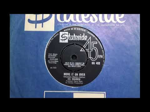 Garage Mod - DEL SHANNON - Move It On Over - STATESIDE SS 452 UK 1965 Grunge Raver