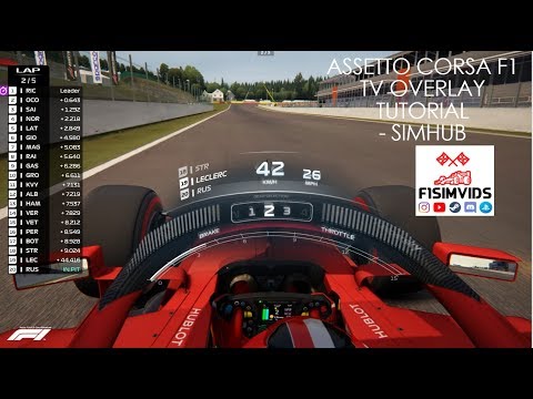 F1 2020 but is Assetto Corsa + TV Cam, #assettocorsa