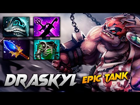 Draskyl Pudge - EPIC TANK - Dota 2 Pro Gameplay [Watch & Learn]