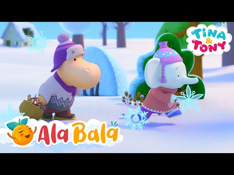 Tina si Tony 🎅 Poveste de Crăciun - Desene animate pentru copii de grădiniță