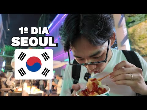PRIMEIRA VEZ NA COREIA DO SUL - dicas, comida de rua, compras (legenda pt/jp)