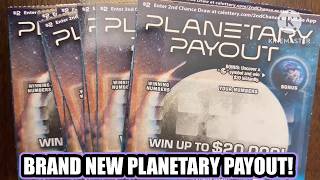 BRAND NEW PLANETARY PAYOUT! CA Scratchers