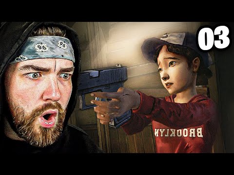 THE MOST INTENSE PART YET.. | The Walking Dead Ep. 3