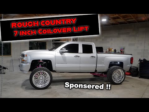 2017 Silverado 1500 7 inch rough country build