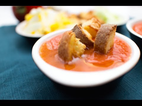 Como hacer Gazpacho Andaluz