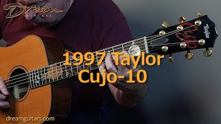 Video thumbnail for 1997 Taylor Cujo-10, Walnut & Sitka Spruce by Dream Guitars