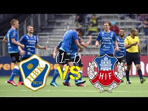 Halmstad BK-Helsingborgs IF Allsvenskan Kval 1-1 (HD)