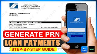 HOW TO GENERATE PRN FOR SSS LOAN PAYMENT | SELF-EMPLOYED VOLUNTARY MEMBERS