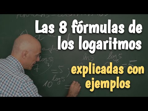 LAS FÓRMULAS DE LOS LOGARITMOS