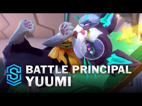 Battle Principal Yuumi Wild Rift Skin Spotlight
