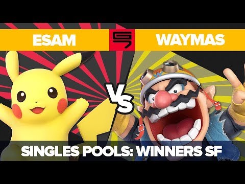 ESAM vs Waymas - Ultimate Singles: Pools R2 Winners Semifinal - Genesis 7 | Pikachu vs Wario