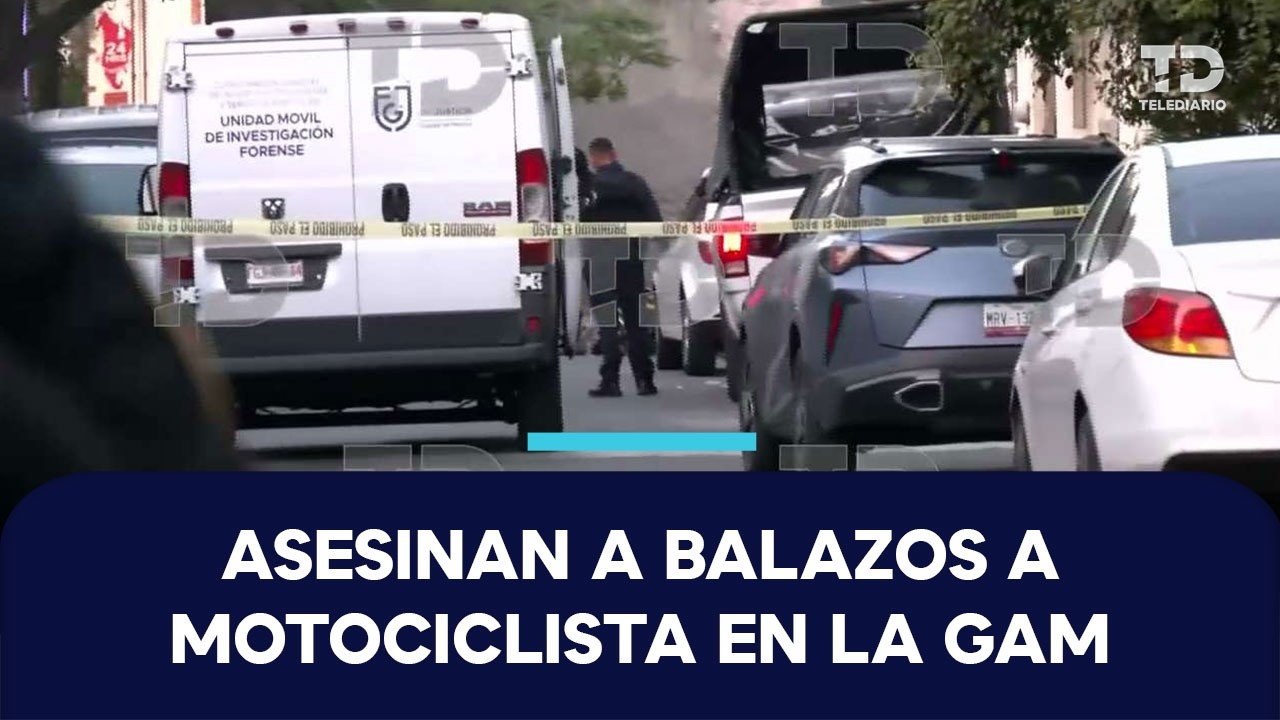 Motociclista es asesinado a balazos en la colonia San Juan y Guadalupe Ticomán, GAM