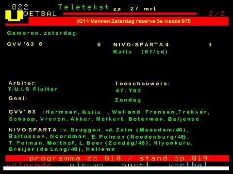 GVV 63 5 - Nivo Sparta 4 (gecensureerd)