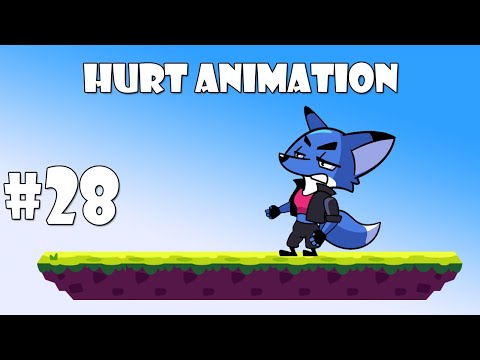 How to make a 2D platformer (E28 Hurt Animation) - Unity 2020 Tutorial