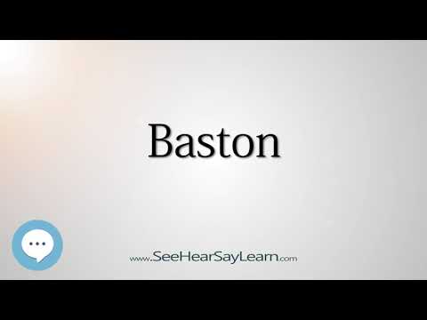 Baston (How to Pronounce Cities of the World)💬⭐🌍✅