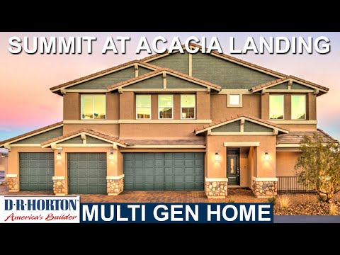 2 homes in 1 - Beautiful 4,425 sf Home For Sale Las Vegas - Summit at Acacia Landing by DR Horton