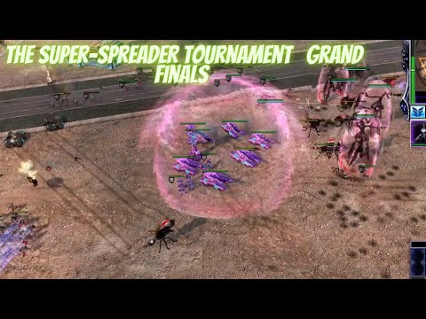 [C&C3: Kane's Wrath]Bikerushownz Vs Futurama  The Super-Spreader tournament   Grand Finals