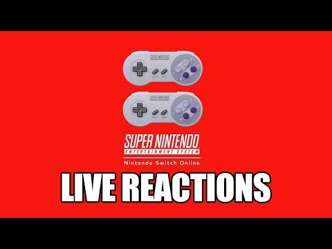 SNES Online Announcement (Nintendo Direct Reactions)