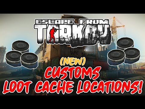 All 5 NEW Loot Caches on Customs Expansion | Escape from Tarkov 12.7